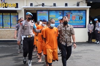 Polres Malang Berhasil Mengamankan Pengedar Shabu dan Ganja Jaringan Malang – Sumatera 