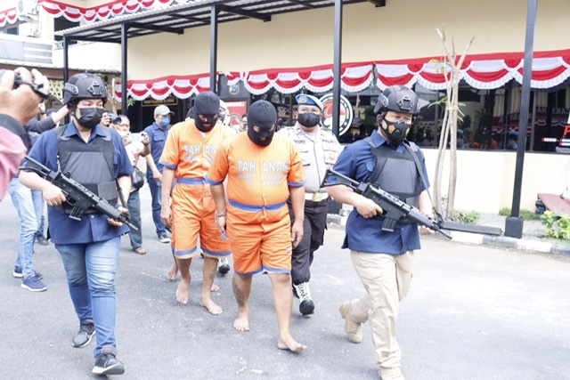 Polres Tanjung Perak Gagalkan Peredaran Narkoba 36.27 Kg Sabu 