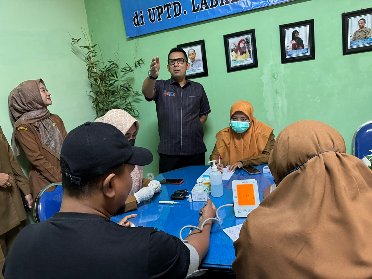 HPN 2024, 19 Wartawan Mojokerto Cek Kesehatan di  Labkesda Kota Mojokerto untuk Deteksi Dini