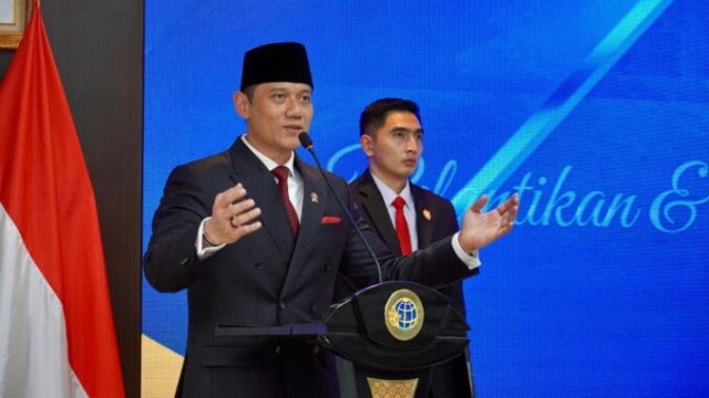 Lantik Pejabat Kementerian Atr Bpn Menteri Ahy Harapkan Pejabat Yang Dilantik Berikan